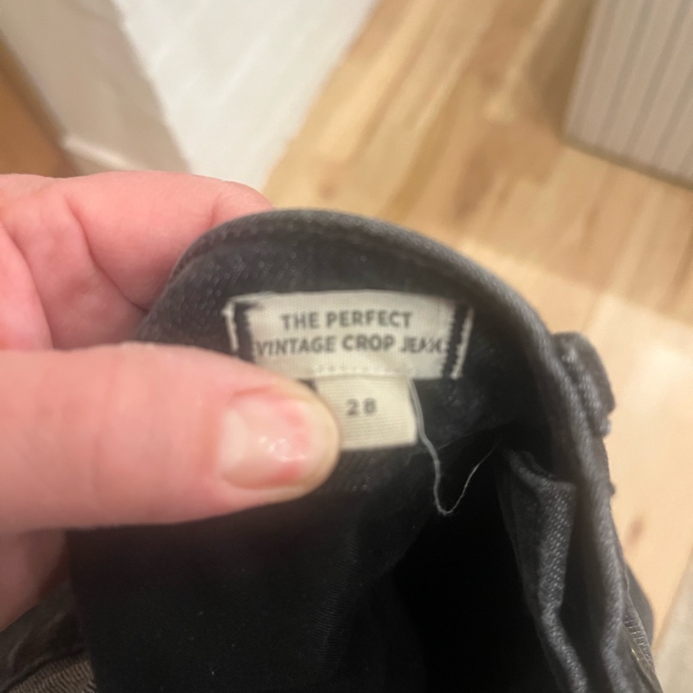 Madewell Dark Wash Denim Jeans